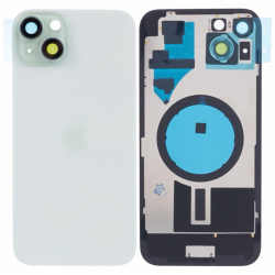 Zadní kryt Apple iPhone 15 Plus Green / zelený + sklíčko kamery + magnet, Originál