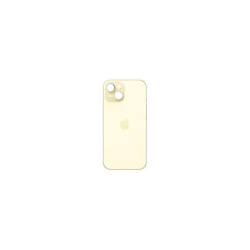 Zadní kryt Apple iPhone 15 Plus Yellow / žlutý - větší otvor pro sklíčko kamery, Originál
