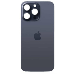 Zadní kryt Apple iPhone 15 Pro Max Titanium Blue / modrý - větší otvor pro sklíčko kamery