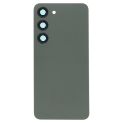 Zadní kryt Samsung S911 Galaxy S23 Green / zelený + sklíčko kamery, Originál