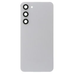 Zadní kryt Samsung S916 Galaxy S23+ Cream / bílý + sklíčko kamery, Originál