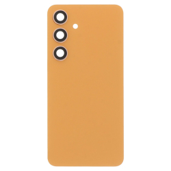 Zadní kryt Samsung S921B Galaxy S24 5G Sandstone orange / oranžový + sklíčko kamery, Origi