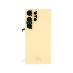 Zadní kryt Samsung S928B Galaxy S24 Ultra 5G Titanium Yellow + sklíčko kamery, Originál