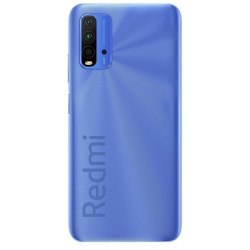 Zadní kryt Xiaomi Redmi 9T Blue / modrý + sklíčko kamery, Originál