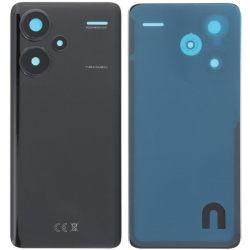 Zadní kryt Xiaomi Redmi Note 13 Pro+ 5G Midnight black / černý + sklíčko kamery, Originál