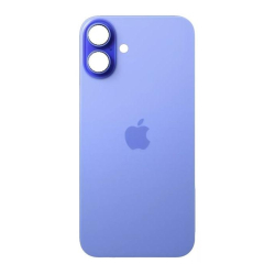 Zadní kryt Apple iPhone 16 Plus Blue / modrý - větší otvor pro sklíčko kamery, Originál