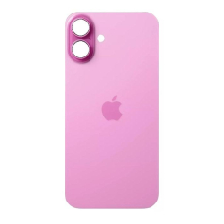 Zadní kryt Apple iPhone 16 Plus Pink / růžový - větší otvor pro sklíčko kamery, Originál