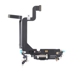 Flex kabel Apple iPhone 14 Pro Max + Lightning konektor Space Black / černý, Originál