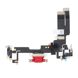 Flex kabel Apple iPhone 14 Plus + Lightning konektor Red / červený, Originál