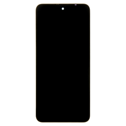 Přední kryt Xiaomi Redmi Note 12S Black / černý + LCD + dotyková deska, Originál