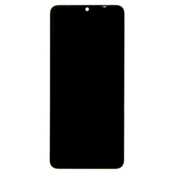 Přední kryt Xiaomi Poco C65 Black / černý + LCD + dotyková deska, Originál