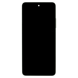 Přední kryt Realme C67 4G Black / černý + LCD + dotyková deska, Originál