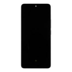 Přední kryt Xiaomi Poco X6 Black / černý + LCD + dotyková deska, Originál