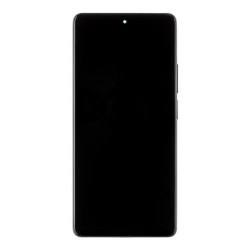 Přední kryt Xiaomi Poco M6 Pro 4G Black / černý + LCD + dotyková deska, Originál