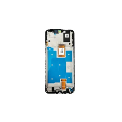 Přední kryt Huawei Honor X6a Black / černý + LCD + dotyková deska, Originál