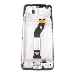 Přední kryt Xiaomi Redmi 13C 4G, 13C 5G, Poco C65 Black / černý + LCD + dotyk, Originál