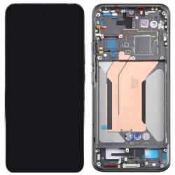 Přední kryt Xiaomi 14 Black / černý + LCD + dotyková deska, Originál