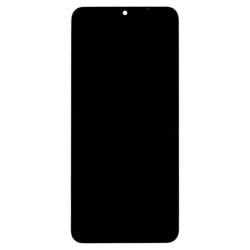 Přední kryt Realme Note 50 Black / černý + LCD + dotyková deska, Originál