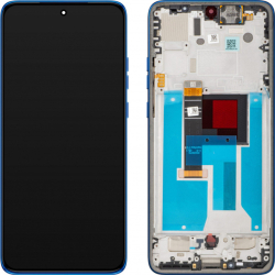 Přední kryt Motorola Edge 50 Neo Blue / modrý + LCD + dotyková deska, Originál