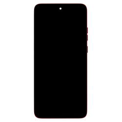 Přední kryt Motorola Edge 50 Neo Poinciana + LCD + dotyková deska, Originál