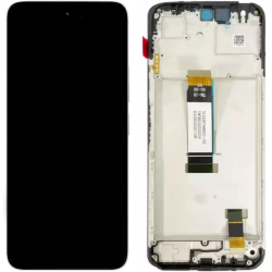 Přední kryt Xiaomi Redmi 13 4G, Redmi 13 5G Black / černý + LCD + dotyková deska, Originál