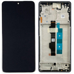 Přední kryt Xiaomi Redmi Note 13 Pro 4G, Poco M6 Pro 4G Purple + LCD + dotyková deska, Ori