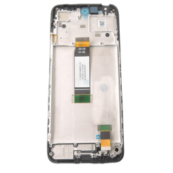 Přední kryt Xiaomi Redmi 12 5G Black / černý + LCD + dotyková deska, Originál