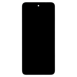 Přední kryt Motorola Moto G55 Black / černý + LCD + dotyková deska, Originál