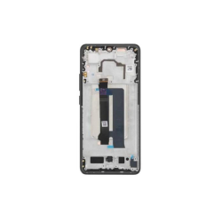Přední kryt Xiaomi Poco X6 Pro Black / černý + LCD + dotyková deska, Originál