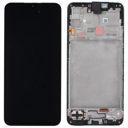 Přední kryt Samsung A165 Galaxy A16 4G Black / černý + LCD + dotyková deska, Originál