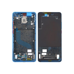 Přední kryt Xiaomi Mi 9T, Mi 9T Pro Blue / modrý + LCD + dotyková deska, Originál - Incell