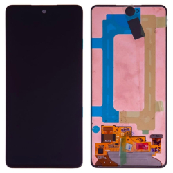 Přední kryt Samsung A536 Galaxy A53 5G Black / černý + LCD + dotyková deska, Originál