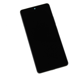 Přední kryt Xiaomi Redmi Note 13 Pro 4G Black / černý + LCD + dotyková deska, Origin - TFT