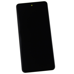 Přední kryt Realme 12 5G Black / černý + LCD + dotyková deska, Originál