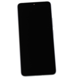 Přední kryt Xiaomi Poco F6 White / bílý + LCD + dotyková deska, Originál