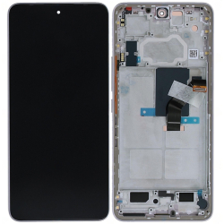 Přední kryt Xiaomi 12 Lite Purple / fialový + LCD + dotyková deska, Originál