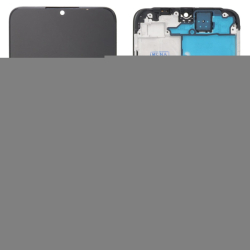 Přední kryt OnePlus Nord N20 SE Black / černý + LCD + dotyková deska, Originál