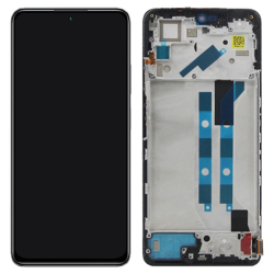 Přední kryt Xiaomi Redmi Note 12 Pro 4G Black / černý + LCD + dotyková deska, Origin - TFT