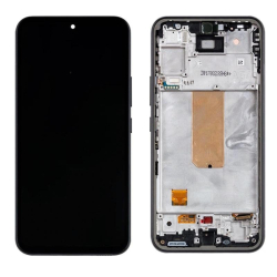 Přední kryt Samsung A546 Galaxy A54 5G Black / černý + LCD + dotyková deska, Originá - TFT