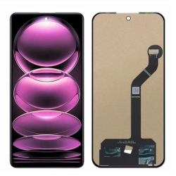 LCD Xiaomi 12 Lite + dotyková deska Black / černá, Originál - TFT