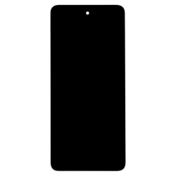 Přední kryt Motorola Moto E14 Black / černý + LCD + dotyková deska, Originál