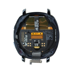 Přední kryt Samsung R600 Gear Sport Blue / modrý + LCD + dotyková deska, Originál