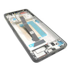 Přední kryt Xiaomi Poco F6 Black / černý + LCD + dotyková deska, Originál