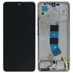Přední kryt Xiaomi Redmi Note 13 4G Mint green / zelený + LCD + dotyková deska, Originál
