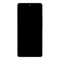 Přední kryt Xiaomi Poco M6 Pro 4G Black / černý + LCD + dotyková deska, Originál