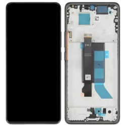 Přední kryt Xiaomi Redmi Note 14 Pro 5G Purple / fialový + LCD + dotyková deska, Originál