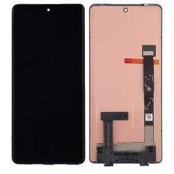 LCD Motorola Edge 20, Edge 20 Pro + dotyková deska Black / černá, Originál - TFT