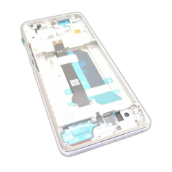 Přední kryt Xiaomi Redmi Note 14 Pro+ 5G Purple / fialový + LCD + dotyková deska, Originál
