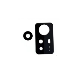 Sklíčko kamery Xiaomi Redmi Note 12S Black / černé, Originál - SET