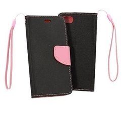 Pouzdro Fancy Diary TelOne Xiaomi Redmi GO černé růžové